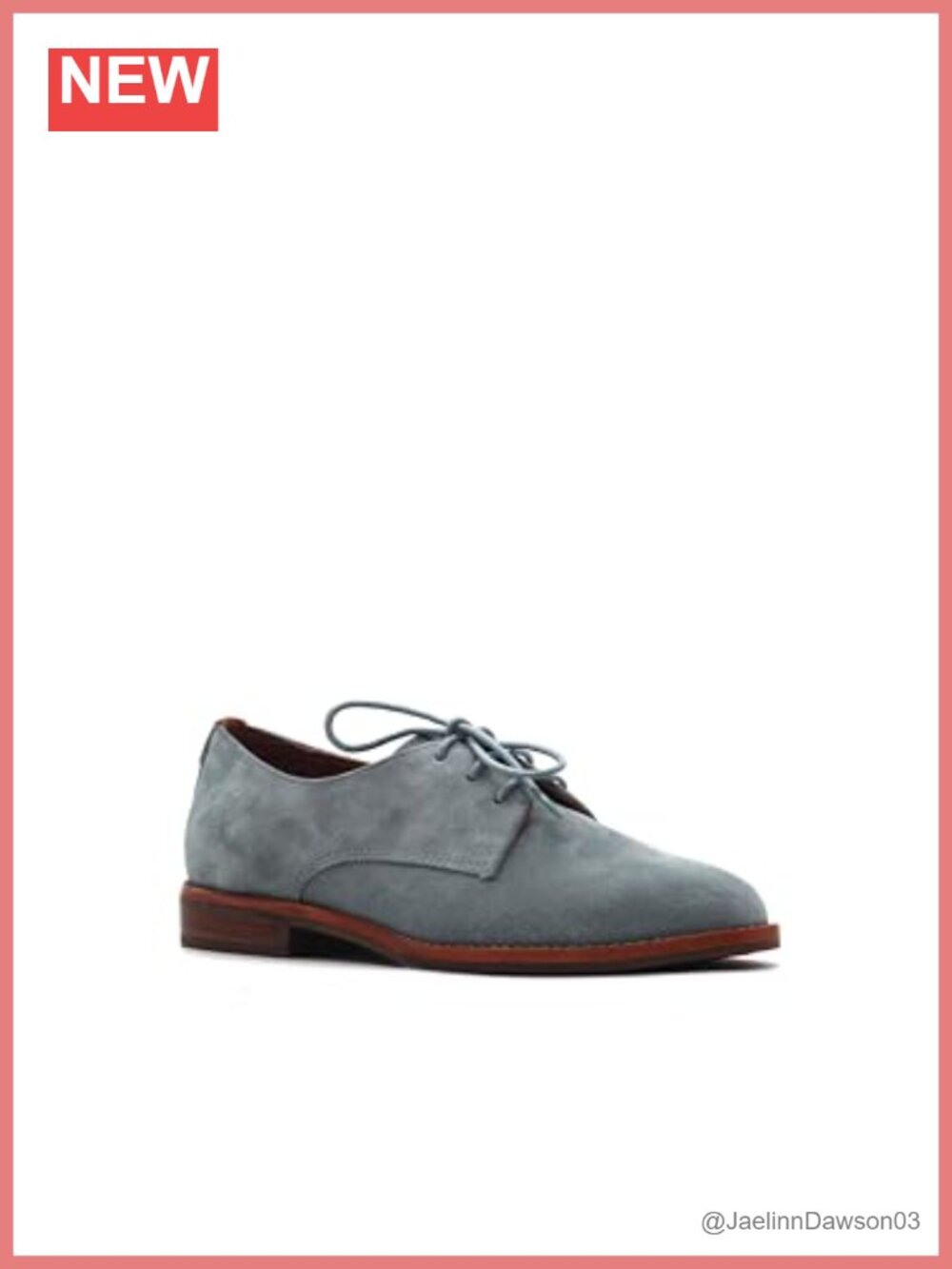 Women's Aronson Suede Oxford Shoes Breathable Comfortable Lace-Up